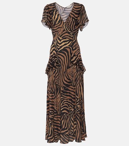 Rixo Robe Evie en soie imprimée - Rixo - Modalova