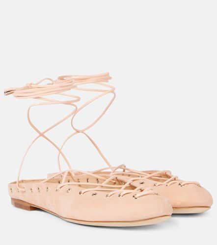 Chlo Ballerines GhillIes en daim - Chloe - Modalova