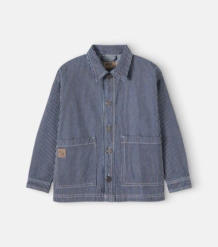 Wheat Veste Cole en coton rayée - Wheat - Modalova