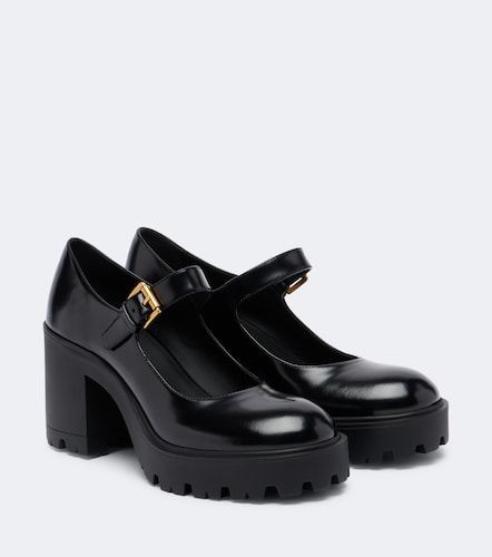 Prada Escarpins Mary Jane en cuir - Prada - Modalova