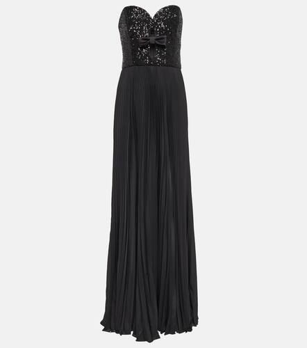 Robe longue à ornements - Elie Saab - Modalova