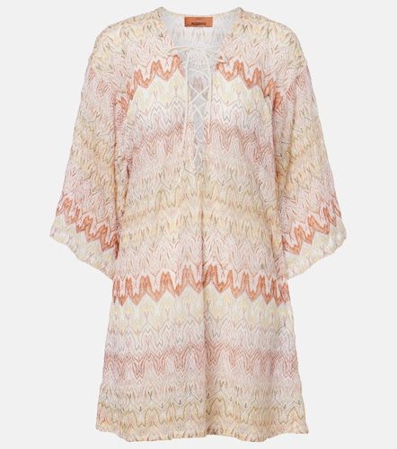 Robe de plage Zigzag en lamé - Missoni - Modalova