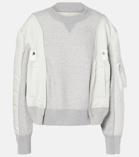 Sacai Pull en coton mélangé - Sacai - Modalova