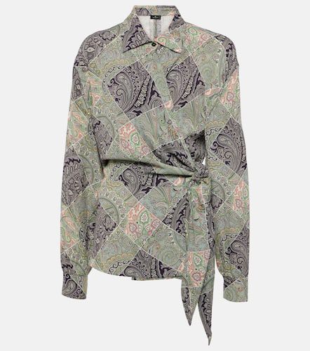 Etro Top cache-cœur imprimé - Etro - Modalova