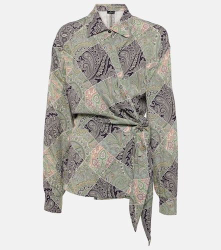 Etro Top portefeuille à imprimé - Etro - Modalova