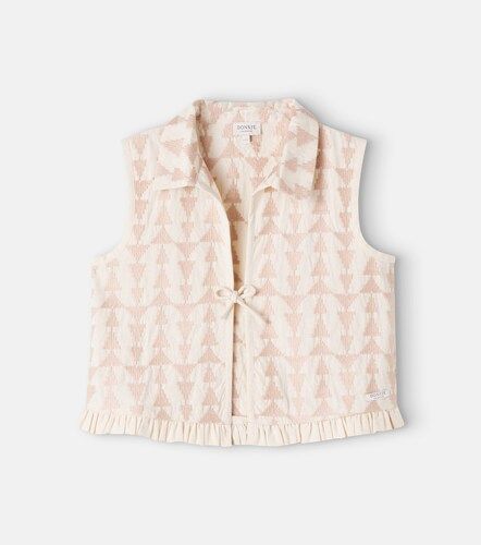 Veste sans manches Neeltje imprimée en coton - Donsje - Modalova