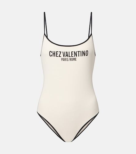 Valentino Maillot de bain à logo - Valentino - Modalova