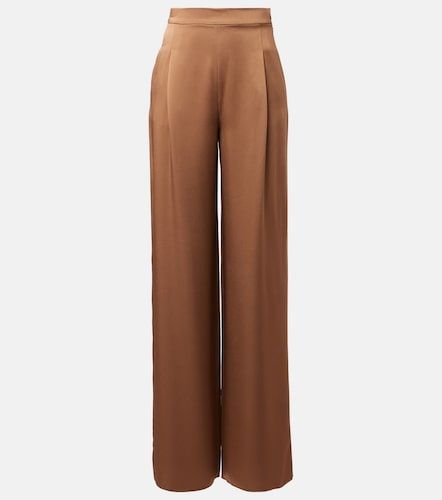Pantalon ample Dritto en satin - Max Mara - Modalova
