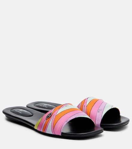 Mules Yummy Iride en soie à imprimé - Pucci - Modalova