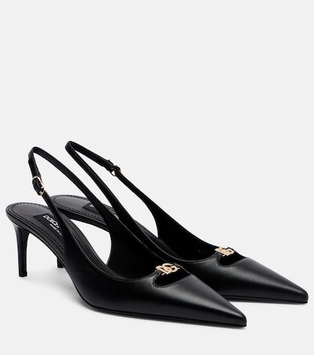 Escarpins slingback Lollo DG 60 en cuir - Dolce&Gabbana - Modalova