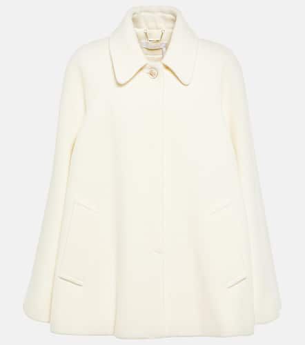 Manteau cape en laine mélangée - Chloé - Modalova