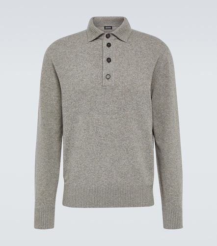 Zegna Polo en laine et cachemire - Zegna - Modalova