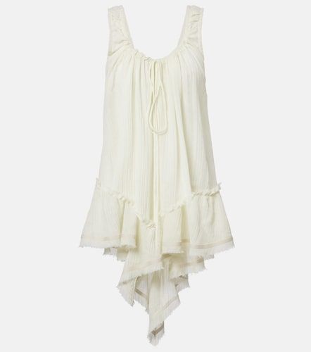Robe asymétrique en coton - The Attico - Modalova