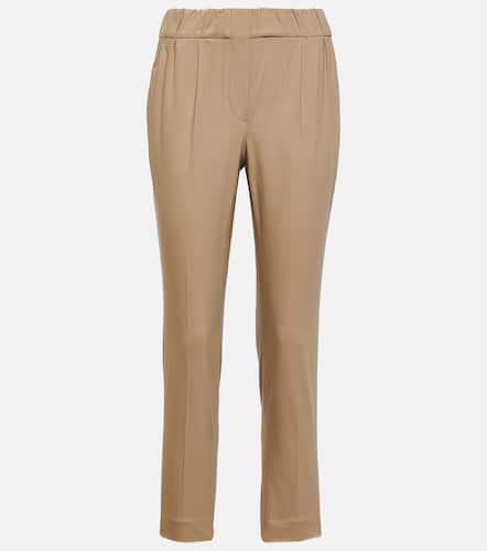 Pantalon chino en coton mélangé - Brunello Cucinelli - Modalova