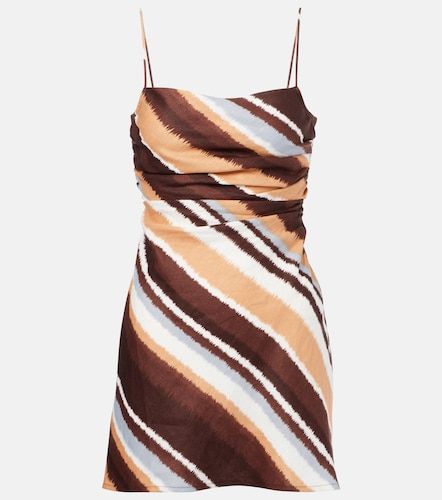 Faithfull Robe Maryse rayée en lin - Faithfull - Modalova