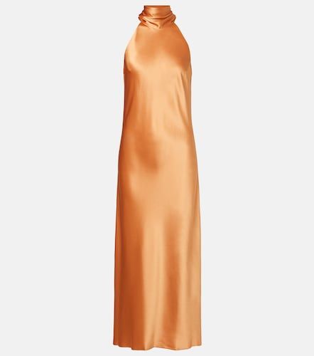 Galvan Robe midi Sienna en satin - Galvan - Modalova