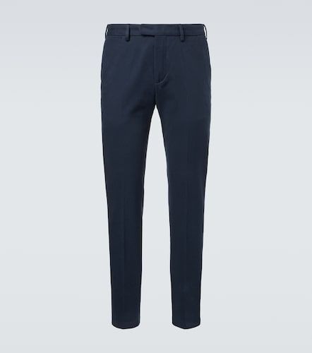 Pantalon slim en sergé de coton - Thom Sweeney - Modalova