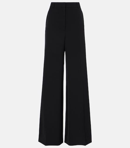 Pantalon ample taille haute en laine mélangée - Stella McCartney - Modalova