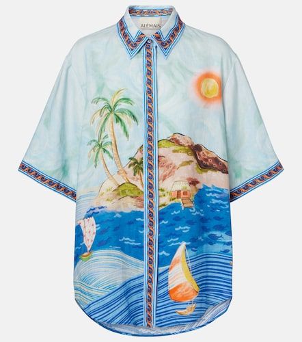 Alémais Chemise imprimée en lin - Alemais - Modalova