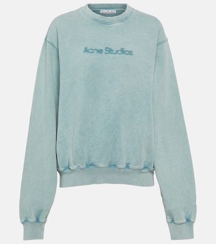 Sweat-shirt en coton à logo - Acne Studios - Modalova