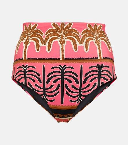 Culotte de bikini imprimée à taille haute - Johanna Ortiz - Modalova