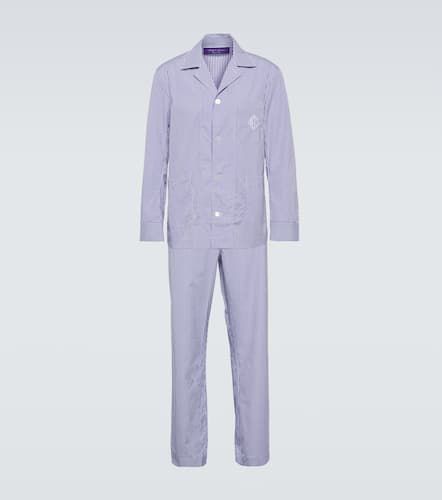 Ensemble de pyjama rayé en coton - Ralph Lauren Purple Label - Modalova