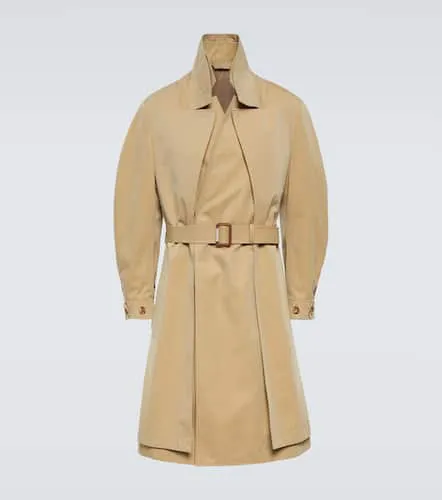 Trench-coat en coton mélangé - Alexander McQueen - Modalova