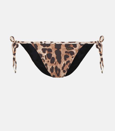 Culotte de bikini imprimée - Dolce&Gabbana - Modalova