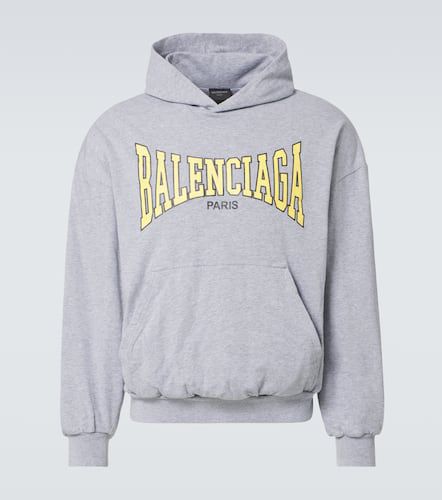 Sweat-shirt à capuche en coton - Balenciaga - Modalova