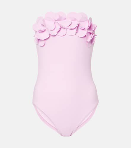 Maillot de bain bandeau à fleurs - Karla Colletto - Modalova