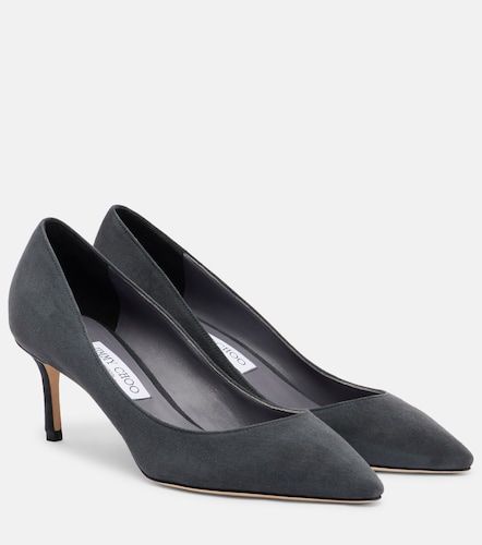 Escarpins Romy 60 en daim - Jimmy Choo - Modalova