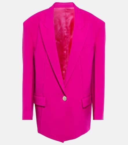 Blazer Glen oversize en crêpe - The Attico - Modalova