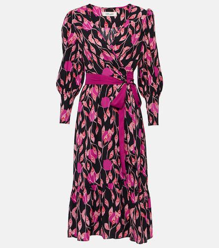 Robe portefeuille Blade imprimée - Diane von Furstenberg - Modalova