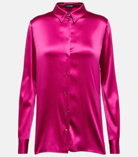 Tom Ford Blouse en soie mélangée - Tom Ford - Modalova