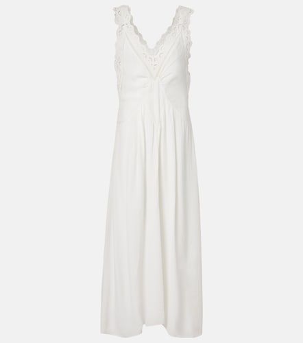 Robe longue Freda à broderies anglaises - Isabel Marant - Modalova