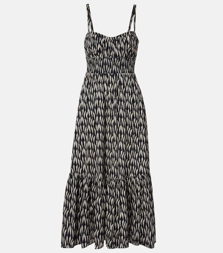 Robe midi Nadine imprimée en coton mélangé - Ulla Johnson - Modalova