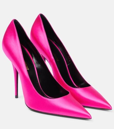 Escarpins Instinct 110 en satin - Saint Laurent - Modalova
