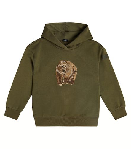 Sweat-shirt à capuche imprimé en coton - Il Gufo - Modalova