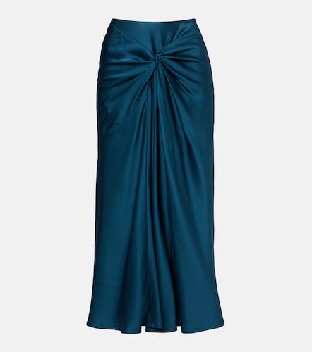 Dries Van Noten Jupe midi en satin - Dries Van Noten - Modalova