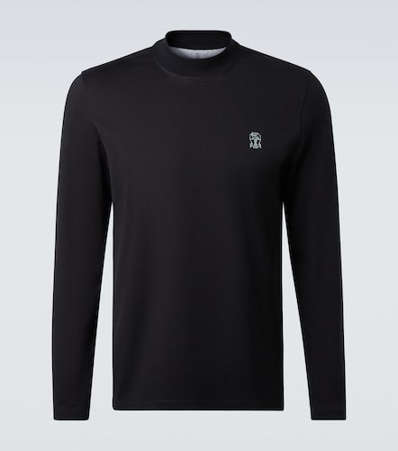 T-shirt en coton à logo - Brunello Cucinelli - Modalova