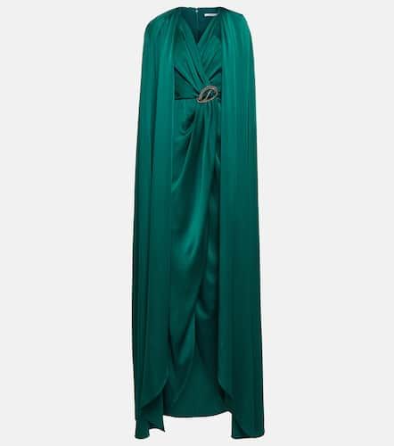 Safiyaa Robe longue Irene en satin - Safiyaa - Modalova