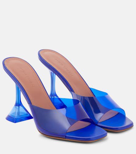 Amina Muaddi Mules Lupita en PVC - Amina Muaddi - Modalova