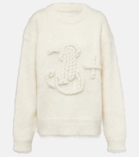 Pull Monogram en mohair mélangé - Jil Sander - Modalova