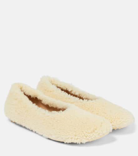 Ballerines en shearling - Bottega Veneta - Modalova