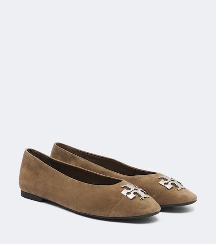 Ballerines Charlie en daim - Tory Burch - Modalova