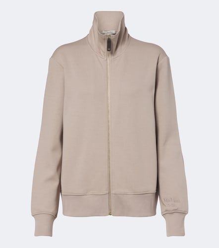 Sweat-shirt zippé en coton mélangé - 'S Max Mara - Modalova