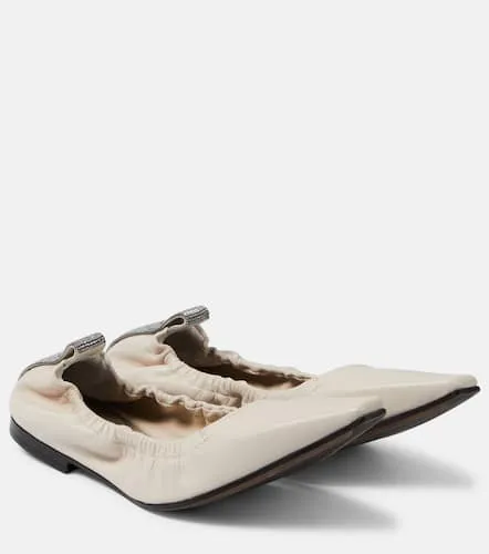 Ballerines en cuir - Brunello Cucinelli - Modalova