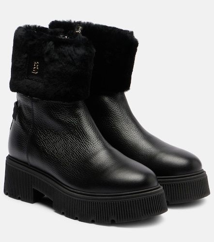 Bottines Turin en cuir et shearling - Bogner - Modalova