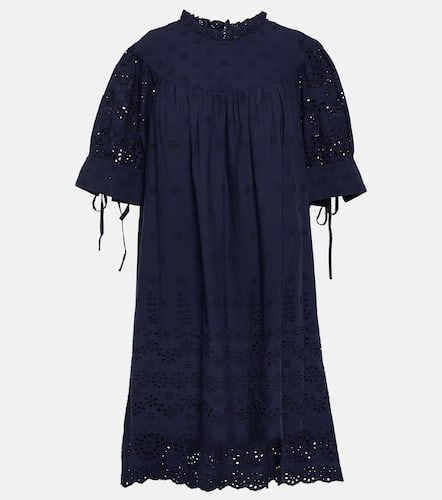 Robe en coton à broderies anglaises - Polo Ralph Lauren - Modalova