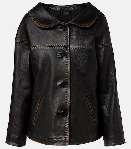 Prada Veste en cuir - Prada - Modalova
